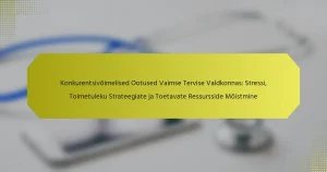Konkurentsivõimelised Ootused Vaimse Tervise Valdkonnas: Stressi, Toimetuleku Strateegiate ja Toetavate Ressursside Mõistmine