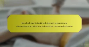 Moraliselt taunimisväärsed stigmad: vaimse tervise väärarusaamade mõistmine ja kaastunde toetuse edendamine